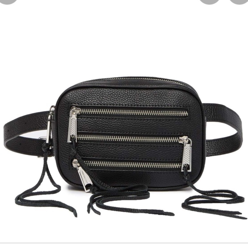 NWOT Rebecca Minkoff 3 zip belt bag